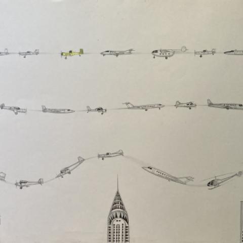 TWENTY FOUR PLANES AND THREE TOWERS